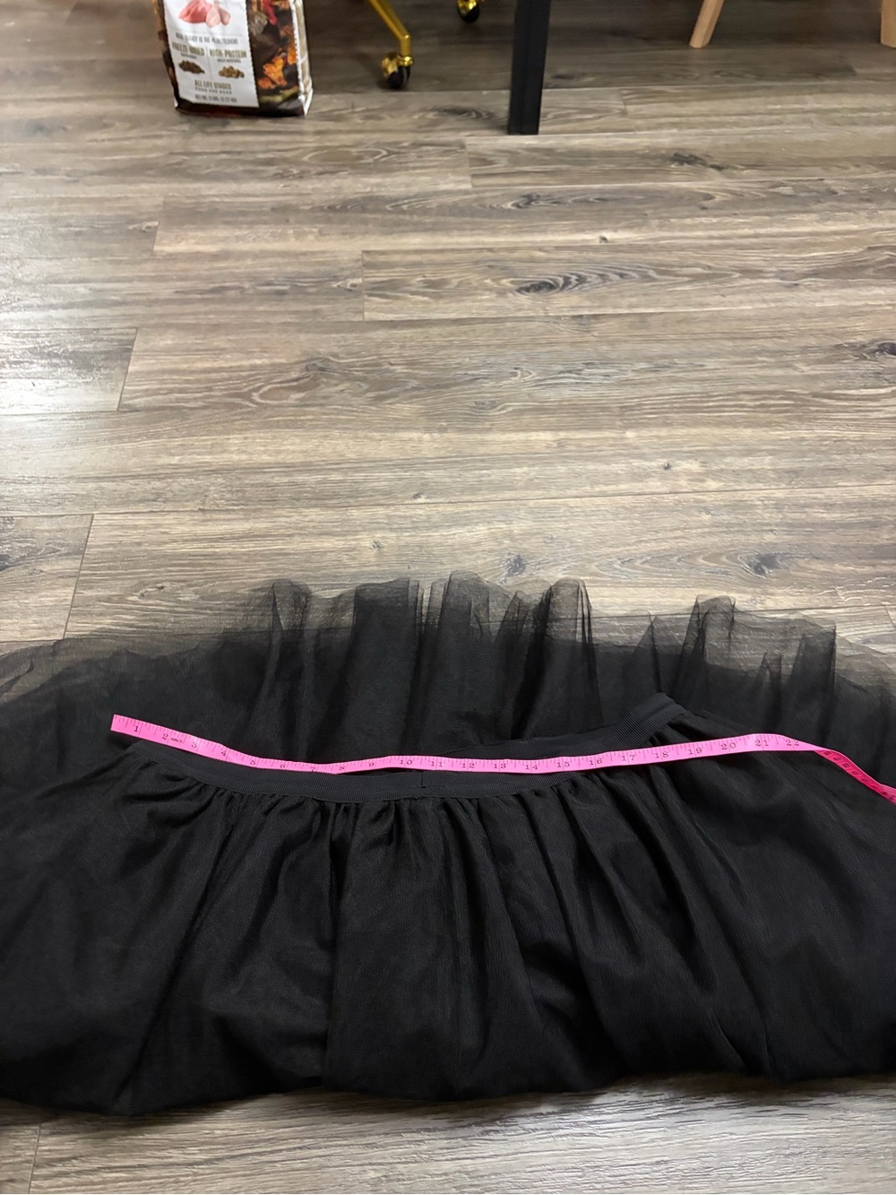 Y2K Vintage Lane Bryant Tulle Tutu Layered Balletcore Mini Skirt (Black) 18/20 - Picture 7 of 8